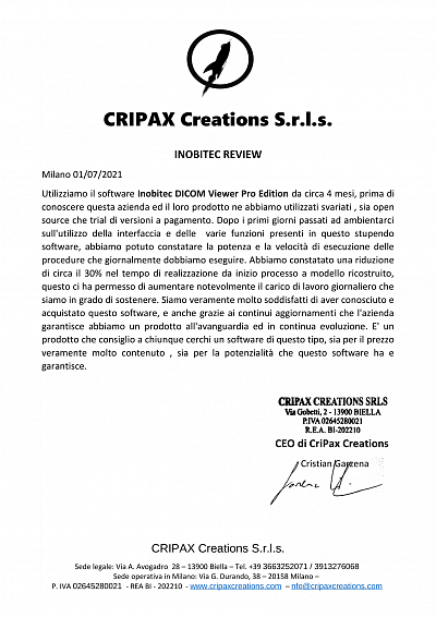CRIPAX Creations S.r.l.s.
